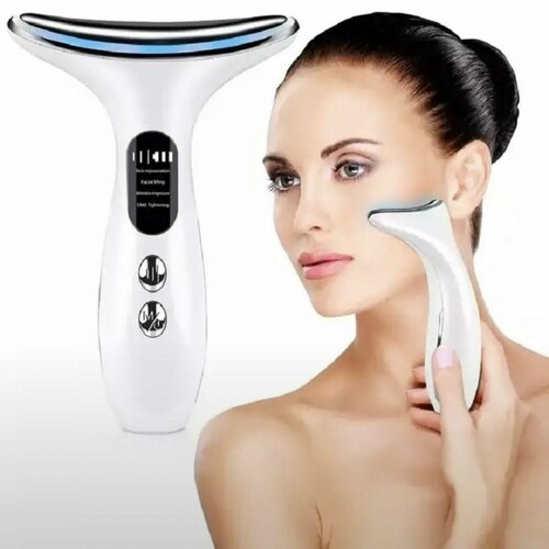 Массажер с подогревом для подтяжки кожи Косметологический аппарат для лица и шеи с эффектом удаления морщин 192000₽