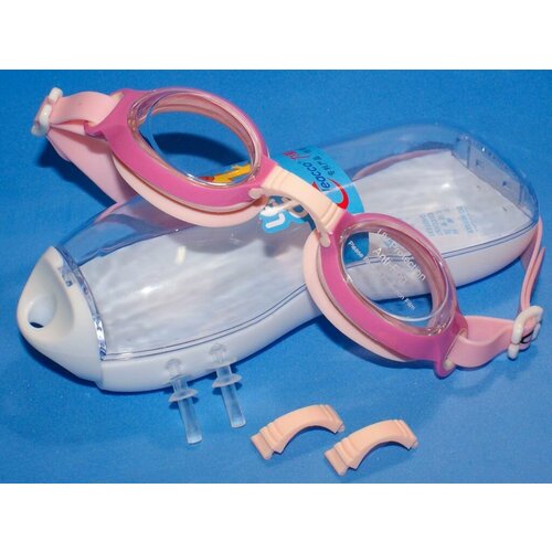 Очки для плавания SG1800-Р цвет розово-бежевый