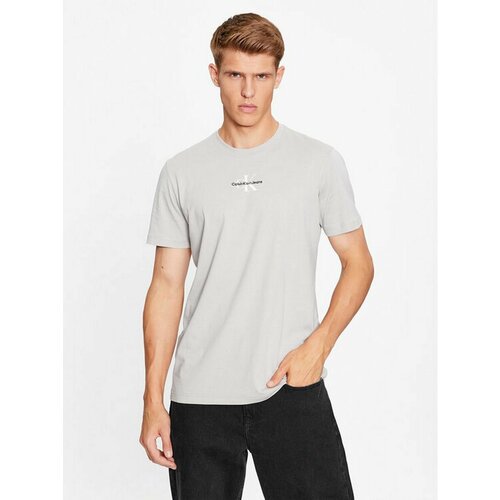 Футболка Calvin Klein Jeans, размер L [INT], серый футболка calvin klein jeans размер 3xl [int] белый