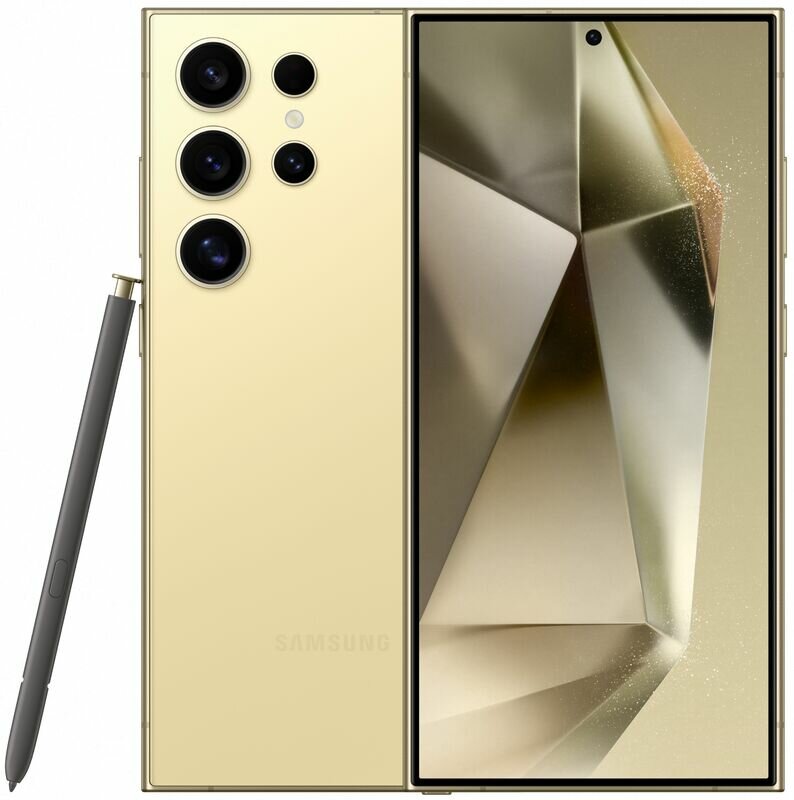 Смартфон Samsung Galaxy S24 Ultra 12/512Gb (S9280) Titanium Yellow (желтый)