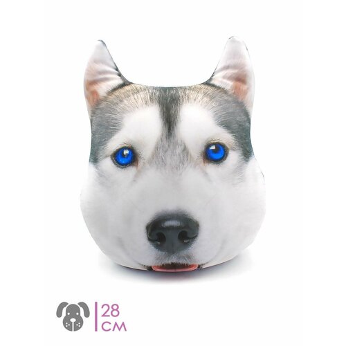 Мягкая игрушка-антистресс Хаски 25х28 см 1205₽