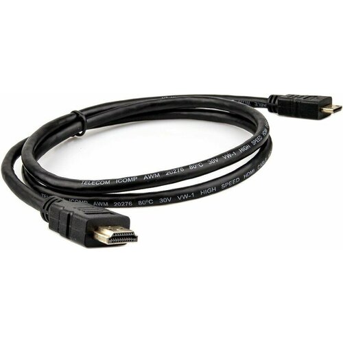 Кабель HDMI - Mini HDMI, 1м, Telecom TCG205-1M v2.0