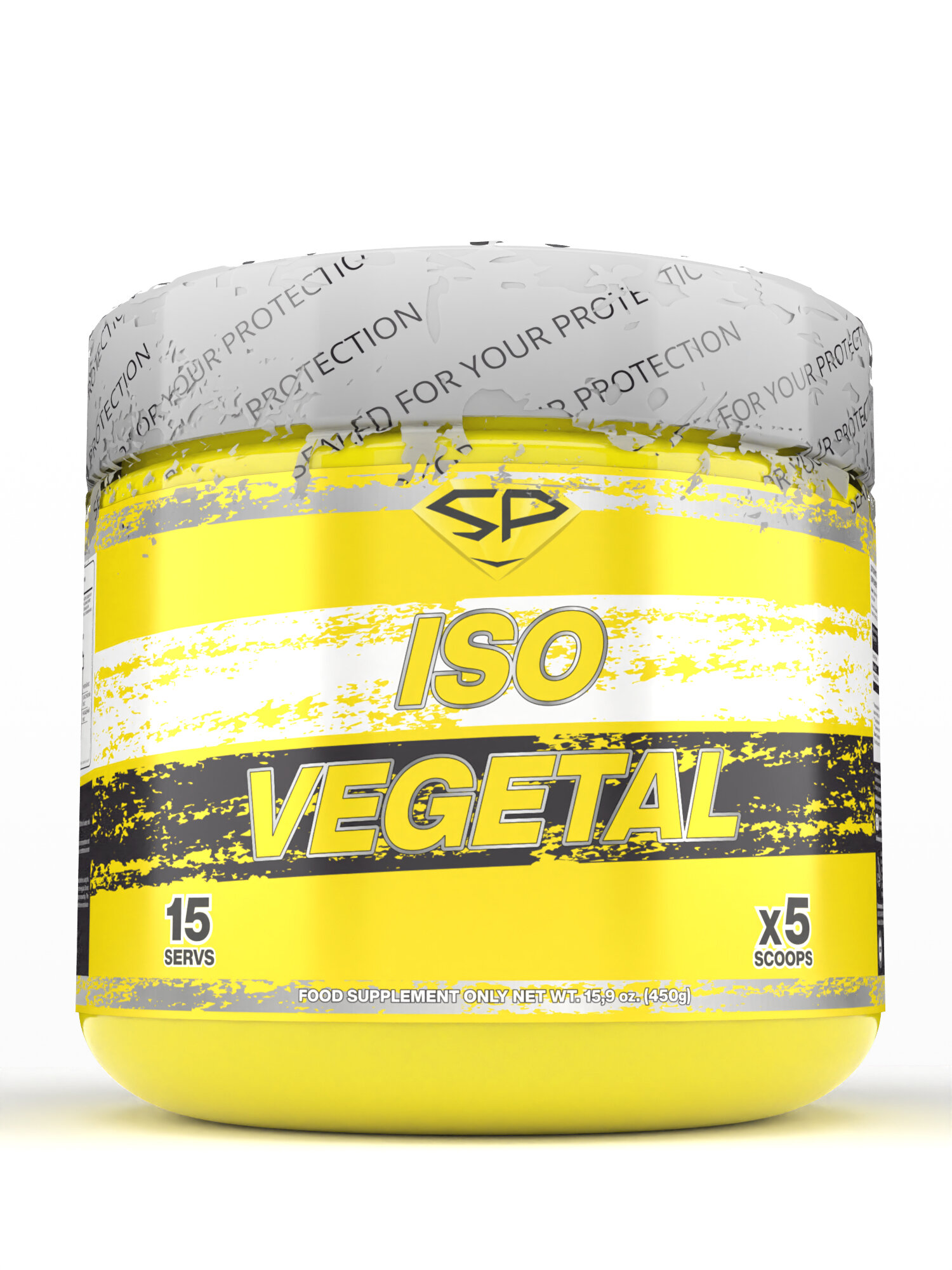 STEEL POWER ISO Vegetal 450 г (малая банка) (Твикс)