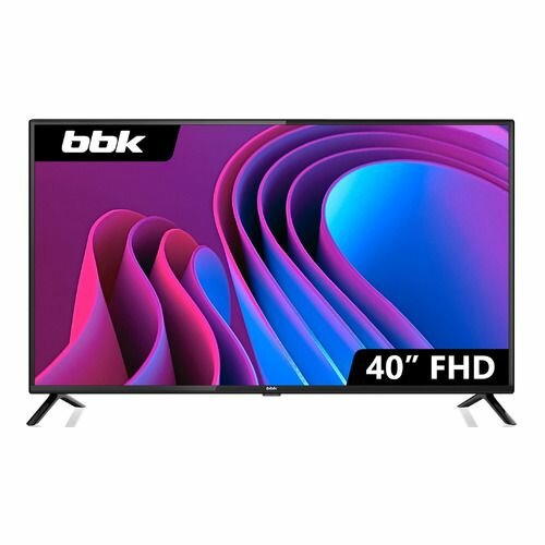 40" Телевизор BBK 40LEM-9101/FTS2C (B), FULL HD, черный