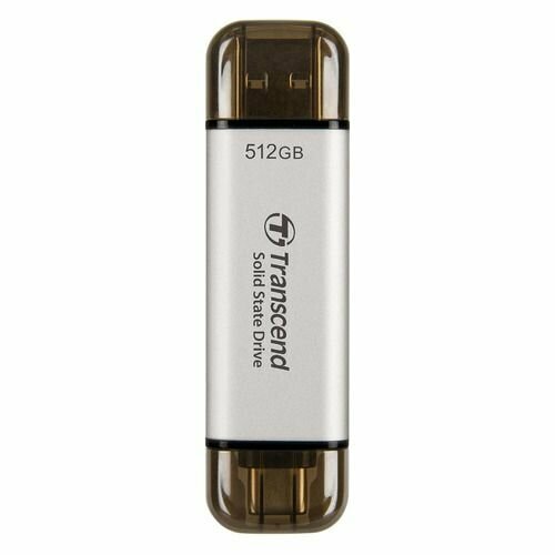 Внешний диск SSD Transcend TS512GESD310S 512ГБ серебристый 6883₽