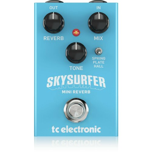 Педаль TC ELECTRONIC SKYSURFER MINI REVERB педаль эффектов tc electronic skysurfer reverb