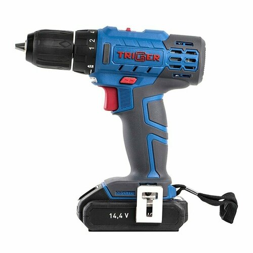 Триггер 20102 Дрель аккумуляторнаяшуруповерт Li-ion 10мм 144V 2аккум 15Ач кейс 8773₽