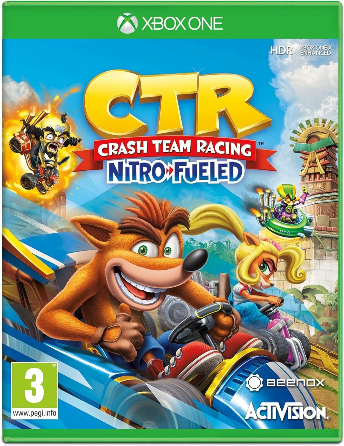 Crash Team Racing Nitro-Fueled (Xbox One, Xbox Series, Английская версия)