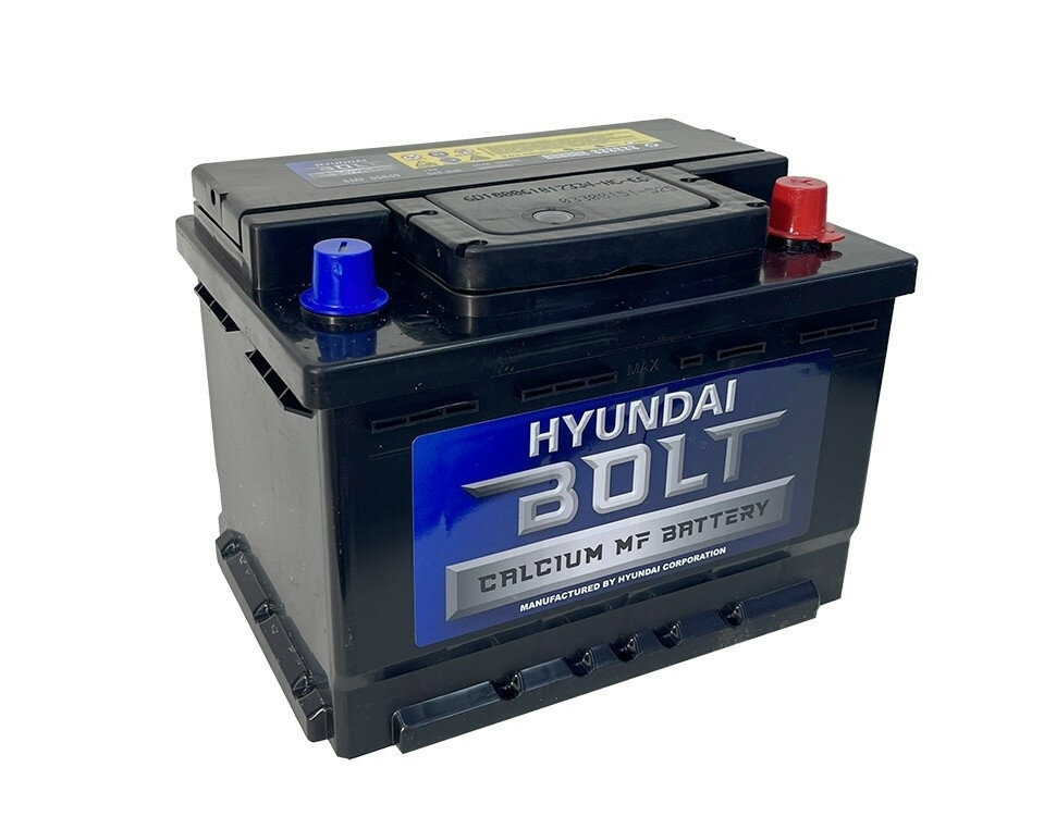 Автомобильный аккумулятор HYUNDAI Bolt 60.0 LB2 SMF55840