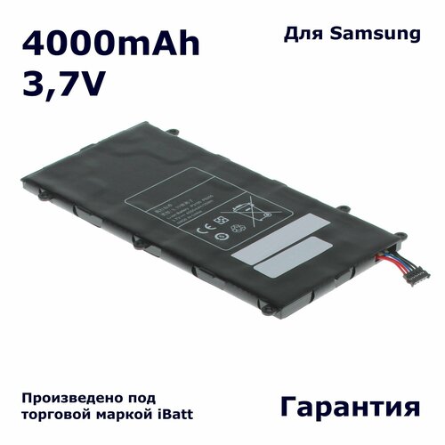 samsung orginal tablet sp4960c3b battery 4000mah for samsung galaxy tab 2 7 0 Аккумулятор iBatt 4000mAh, для Galaxy Tab 2 7.0 P3100 P3110 16Gb