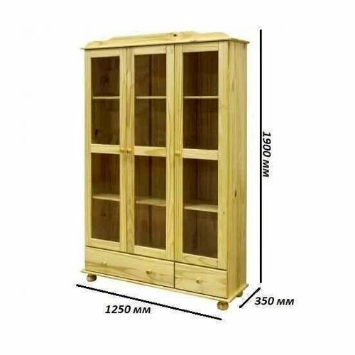 Буфет ммк-древ Гудвин лак 125х35х190 39000₽