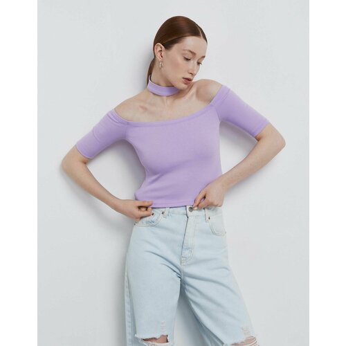 фото Топ gloria jeans, размер l (48-50), фиолетовый