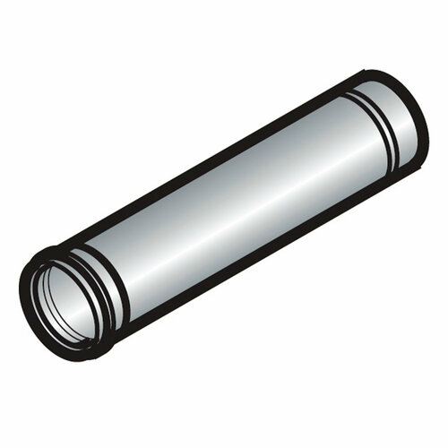 DY 626 Удлинение 1000 мм 2 штуки ф100 мм 21861₽