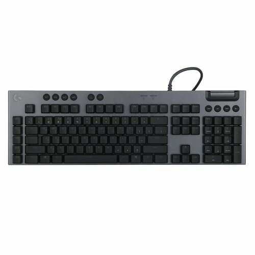 Игровая клавиатура Logitech G813 Linear (русская раскладка) игровая клавиатура logitech g915 tkl linear