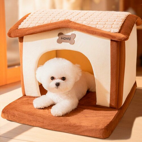 Домик-лежанка для собак и кошек Home размер М лежанка для животных 3670₽