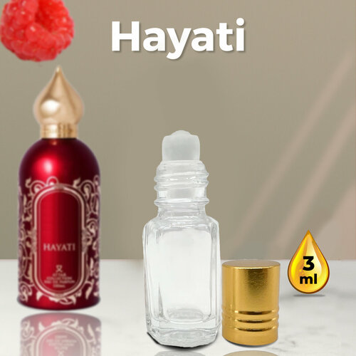 Gratus Parfum Hayati духи унисекс масляные 3 мл (масло) + подарок