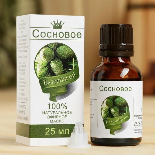Эфирное масло Сосна 25 мл флакон-капельница аннотация 341₽
