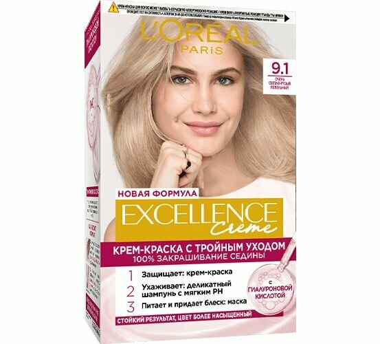 L'ORAL PARIS Стойкая крем-краска для волос Excellence Creme