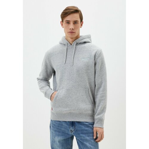 Худи Superdry ESSENTIAL LOGO HOODIE, размер XL, серый