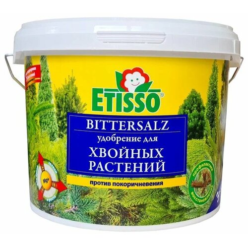 Etisso Этиссо Для хвойных 3кг etisso этиссо для декоративно лиственных растений 500мл