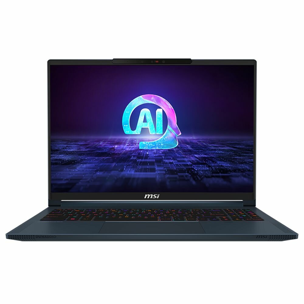 MSI Ноутбук MSI Stealth 16 AI Studio A1VIG-062RU Core i9-185H/16Gb/SSD2Tb/RTX 4090/16"/IPS/UHD+/Win11/blue (9S7-15F312-062) MS-15F3