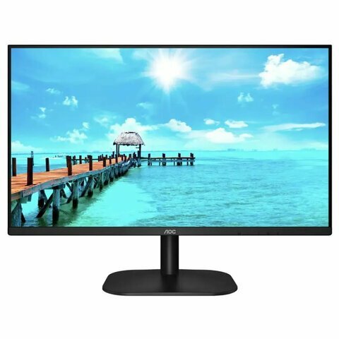 Монитор AOC 27B2H 27" (68.6 см)/1920x1080/16:9/IPS/7ms/250сd/HDMI/VGA/черный