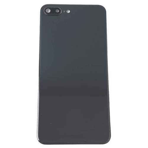 Задняя крышка для iPhone 8 Plus со стеклом камеры Черный задняя панель крышка iphone 8 plus space gray ce eu рст в сборе с окошком камеры