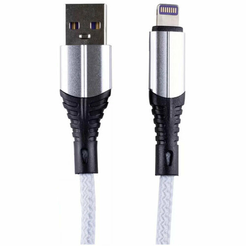 Кабель USB-A - Lightning 2m Zibelino ZDNC-APL-2M-WHT 21А белый 690₽