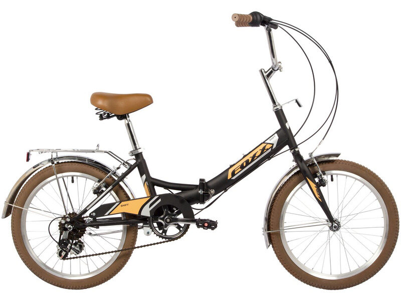 Детский велосипед Foxx Shift 6. V 20, год 2024, цвет Черный