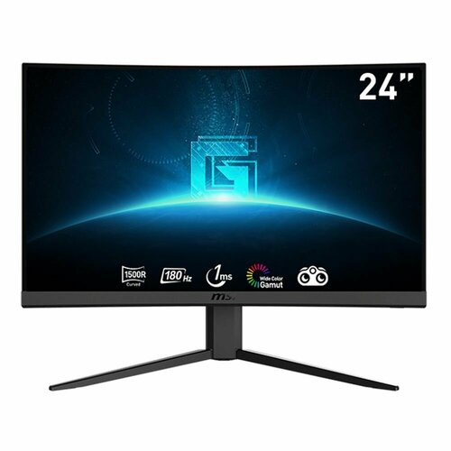 Монитор MSI 23.6 G24C4 E2, VA,1920x1080, 180Hz, Black 27 монитор msi g27c4 e2 1920x1080 170 гц va черный