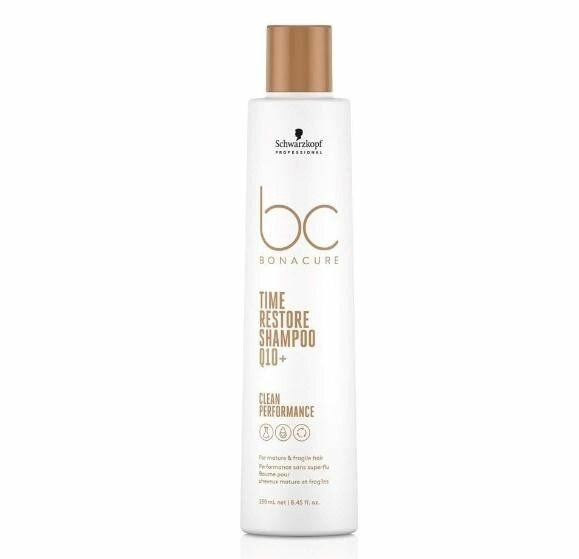 Schwarzkopf Professional Шампунь BONACURE для зрелых и длинных волос BC TIME RESTORE Q10+ , 250 мл