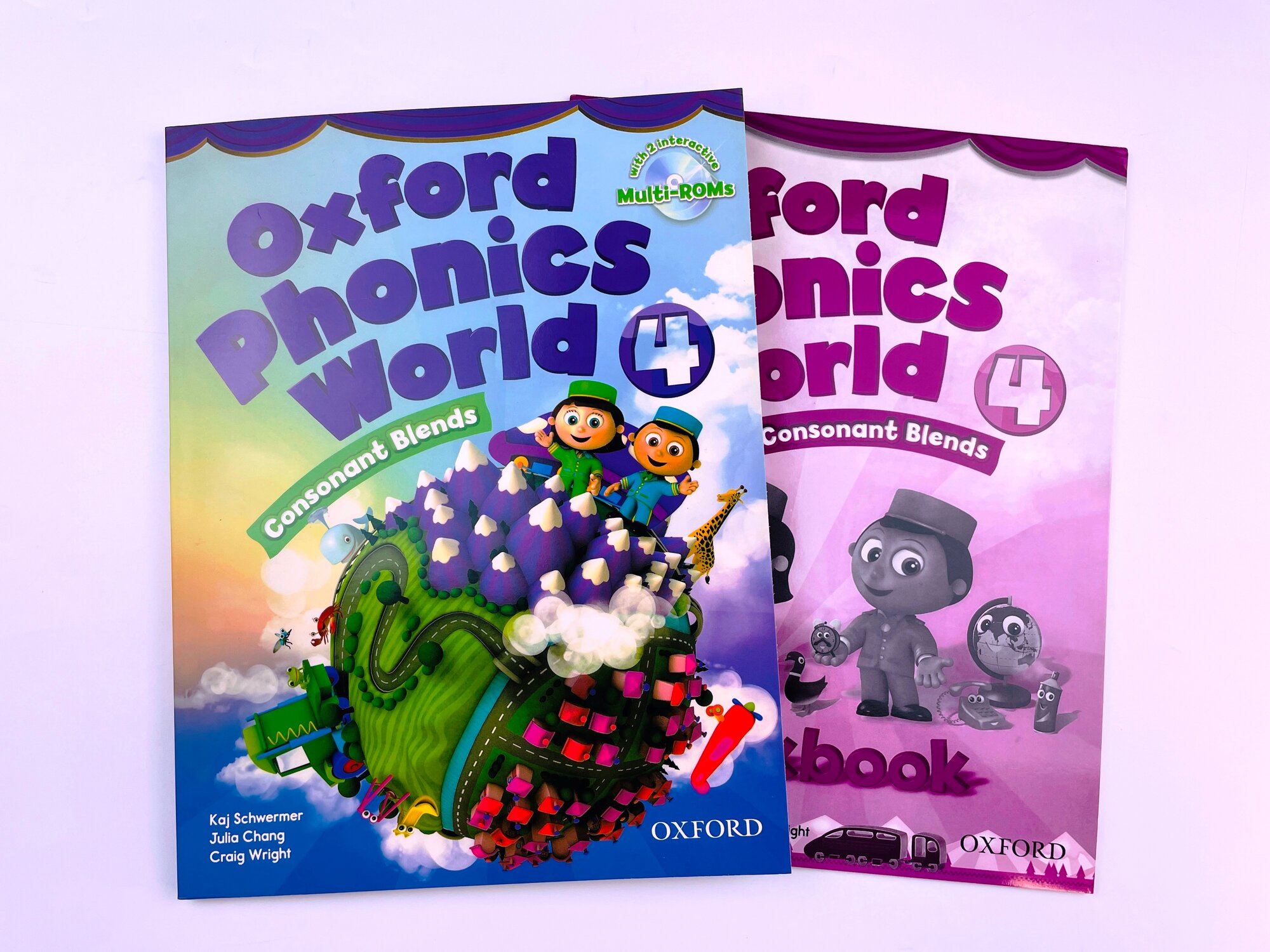 Комплект Oxford Phonics World Level 4 Student Book + Workbook + CD