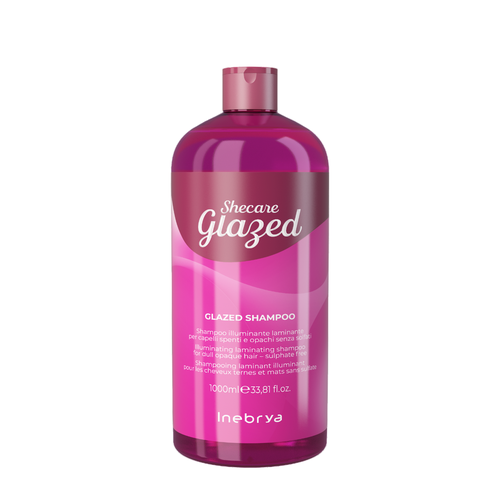 Шампунь для блеска тусклых и матовых волос Shecare Glazed Shampoo Inebrya, 1000 мл