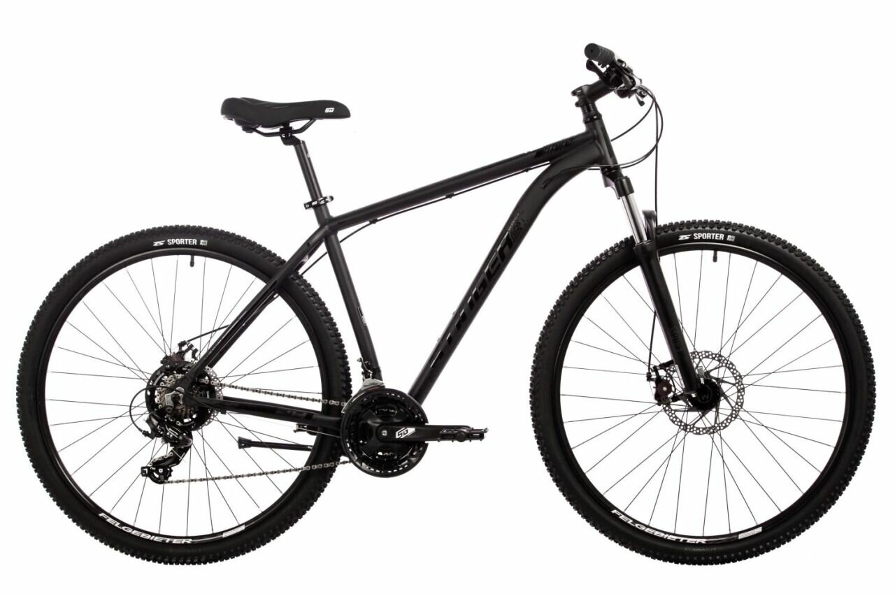 Горный велосипед Stinger Element Evo 29" (2024) 18" Черный (166-178 см)