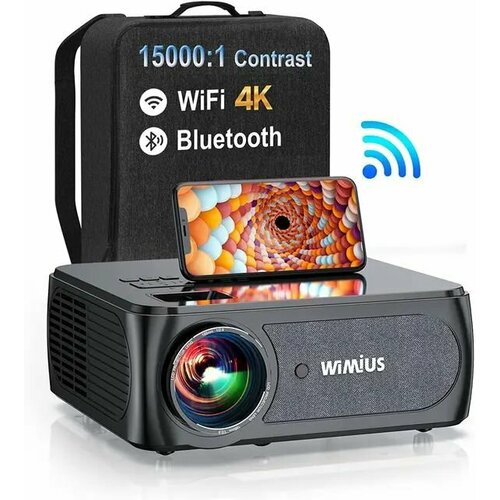 Проектор K8 4K с Wi-Fi, Bluetooth new original for samsung bd tv remote control ah59 02540b home theater system fernbedineung