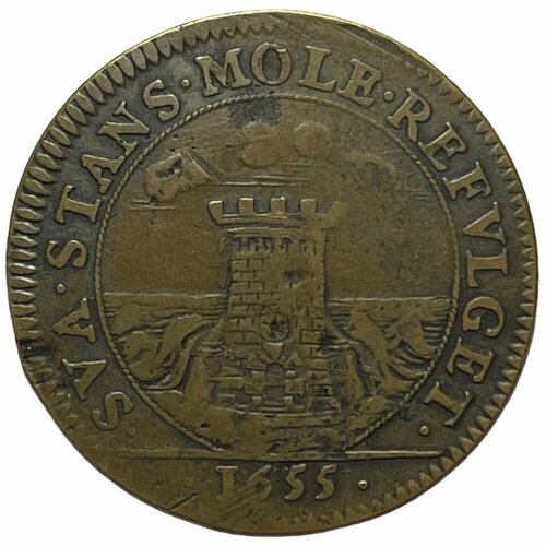 Франция, Седан памятный жетон Фредерика-Мориса де Латур д'Овернь 1655 г.