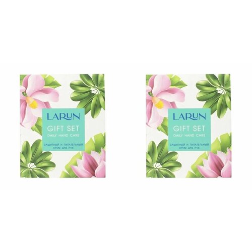 Larun Подарочный набор GIFT SET Крем для рук Защитный и Питательный 2х40мл, 2 уп.