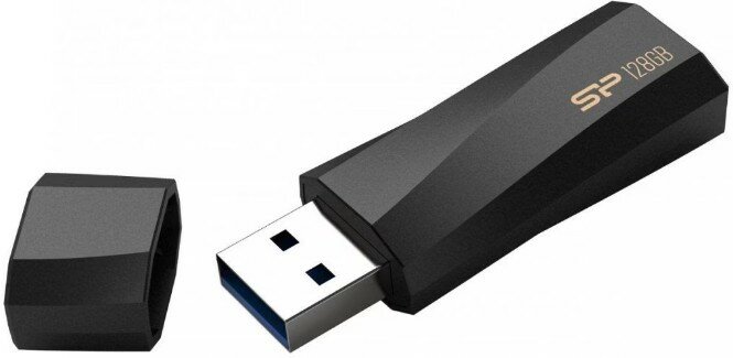 Флеш Диск Silicon Power 128Gb Blaze B07 SP128GBUF3B07V1K USB3.2 черный