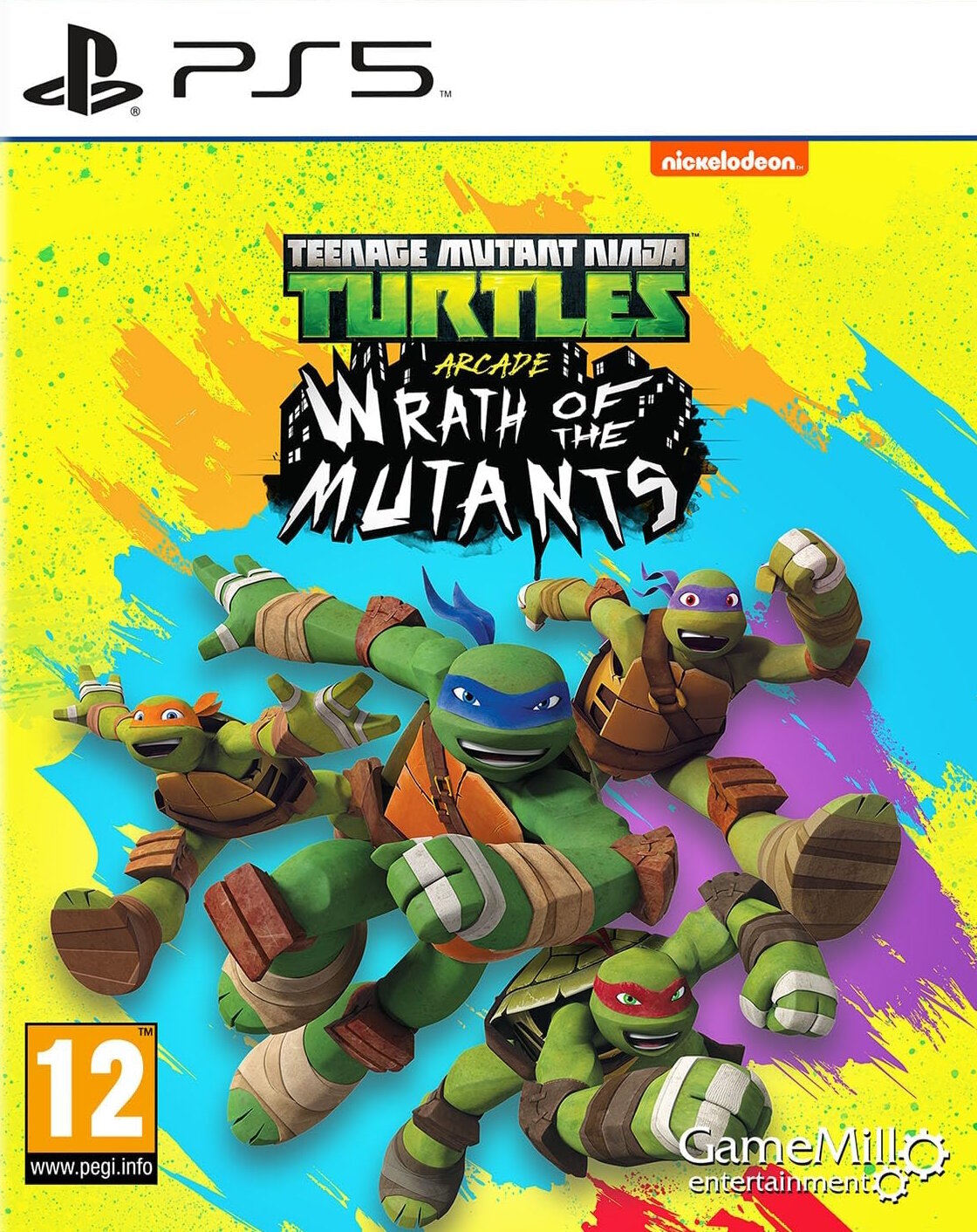 TMNT Teenage Mutant Ninja Turtles (Черепашки Ниндзя) Arcade: Wrath of the Mutants (PS5) английский язык