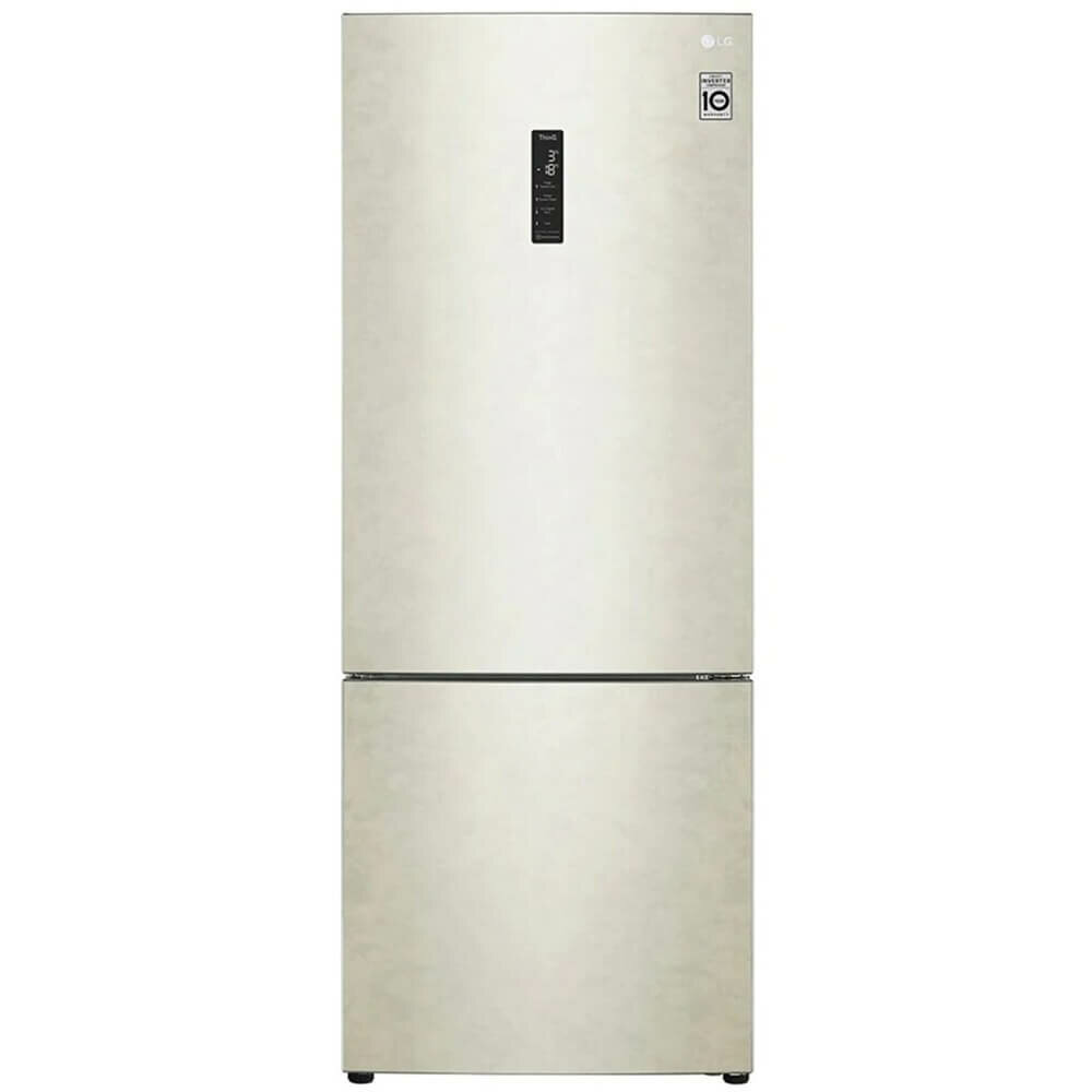 Холодильник LG DoorCooling+ GC-B569PECM (бежевый)