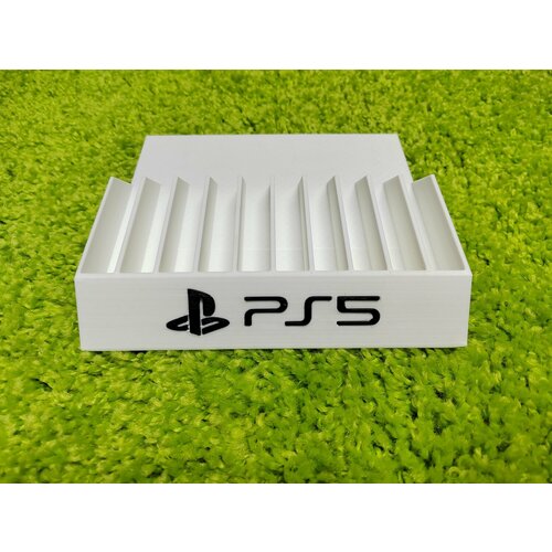 Подставка для дисков Playstation PS5 белая