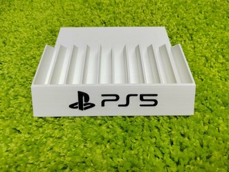 Подставка для дисков Playstation PS5 белая