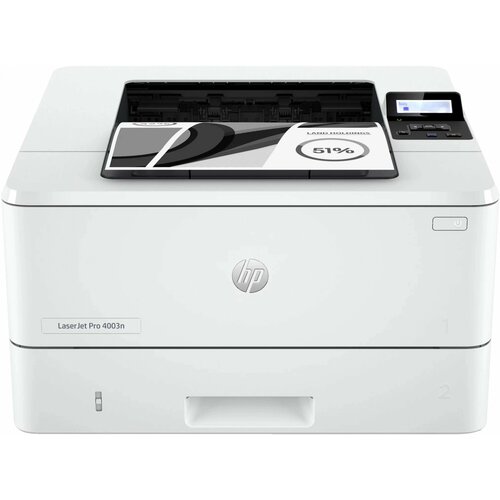 HP Принтер лазерный HP LaserJet Pro 4003N (2Z611A) A4 белый 2Z611A