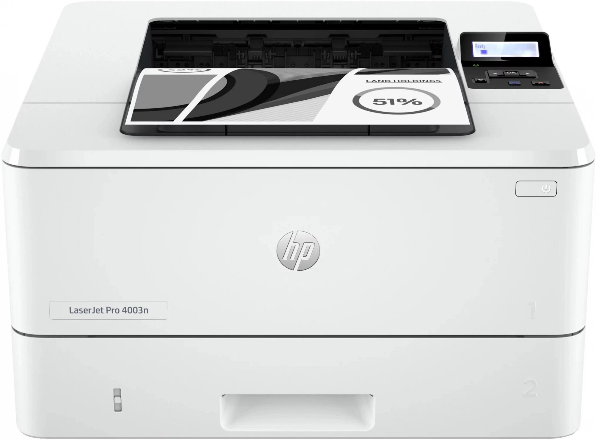 HP Принтер лазерный HP LaserJet Pro 4003N (2Z611A) A4 белый 2Z611A