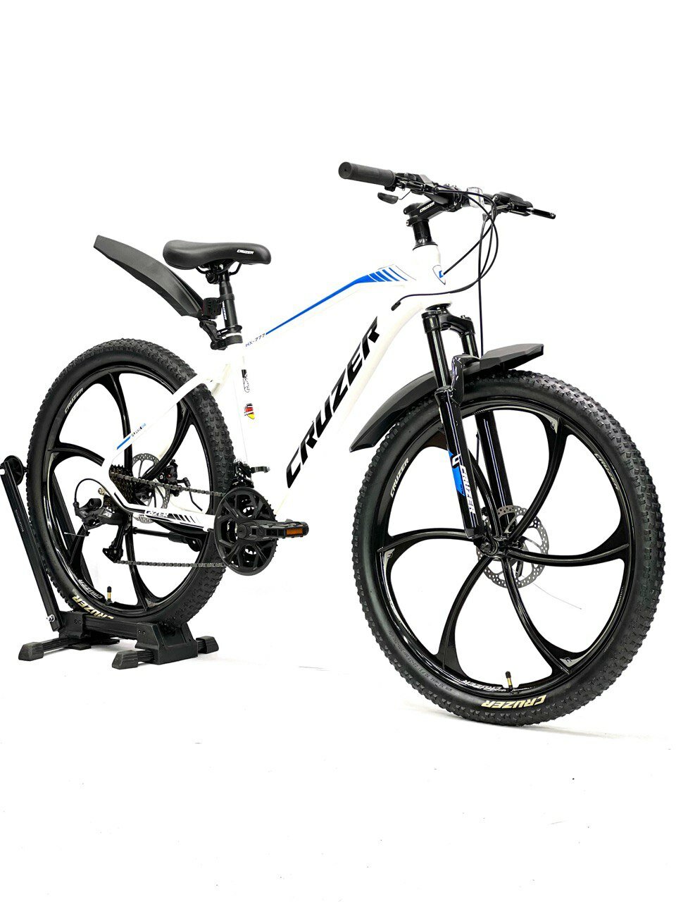 Велосипед CRUZER 26", рост 150–180см, 2024 белый
