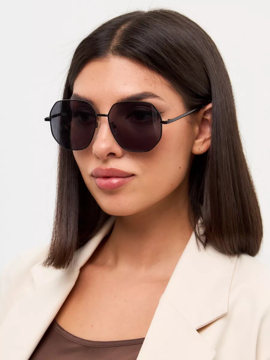 Солнцезащитные очки , черный — фото 1