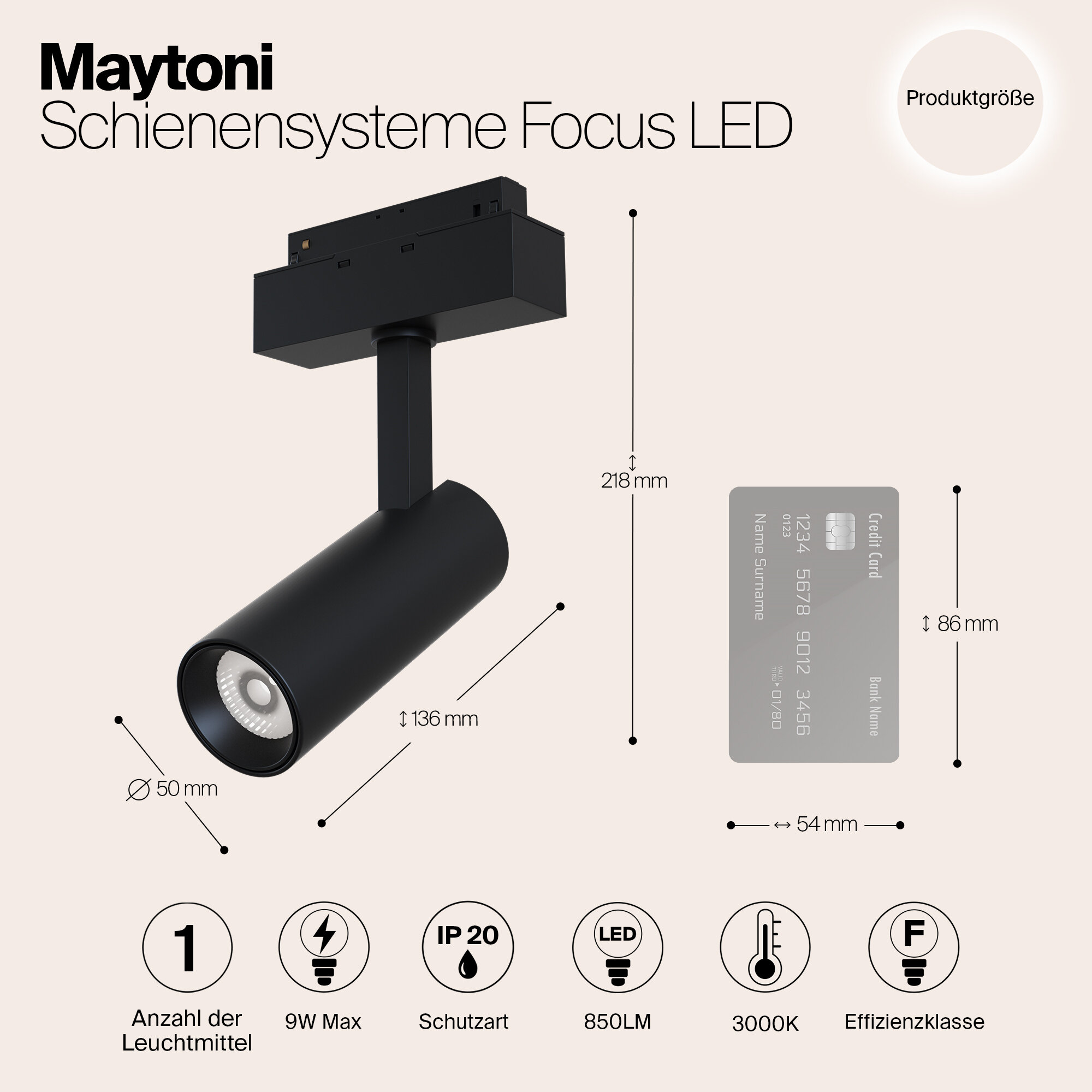 Трековый светильник Maytoni MAGNETIC TRK SYSTEM TR019-2-10W3K-B - фото №13