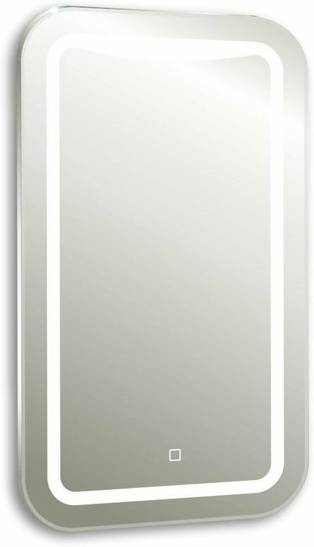 зеркало для ванной Турин 40х70см LED сенсор диммер Silver Mirrors - фото №16