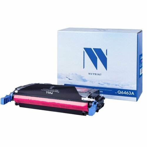 Лазерный картридж NV Print Q6463 пурпурный ресурс 12 000 страниц картридж nv print 502a q6473a пурпурный для лазерного принтера совместимый