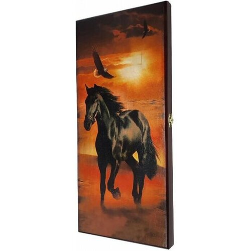 Мастер Бамбук SA-KZ-L Нарды конь на закате мастер бамбук 3418₽